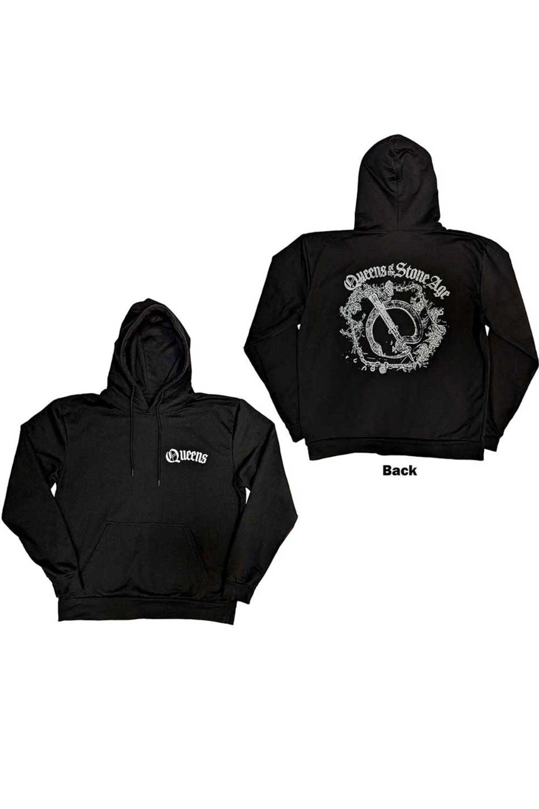 Queens of the Stone Age Floral Chains Hoodie