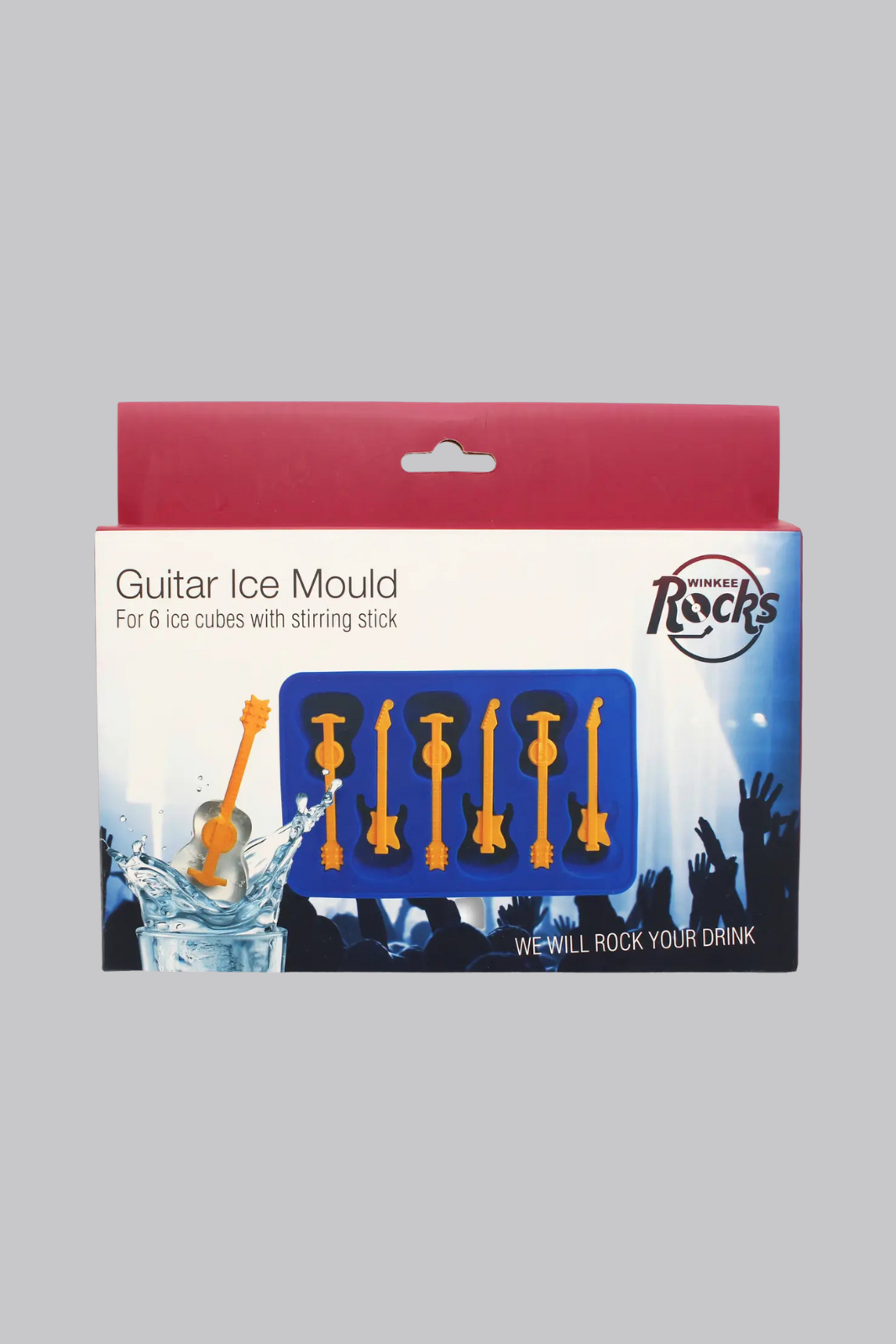 Rockin' guitar ice cubes