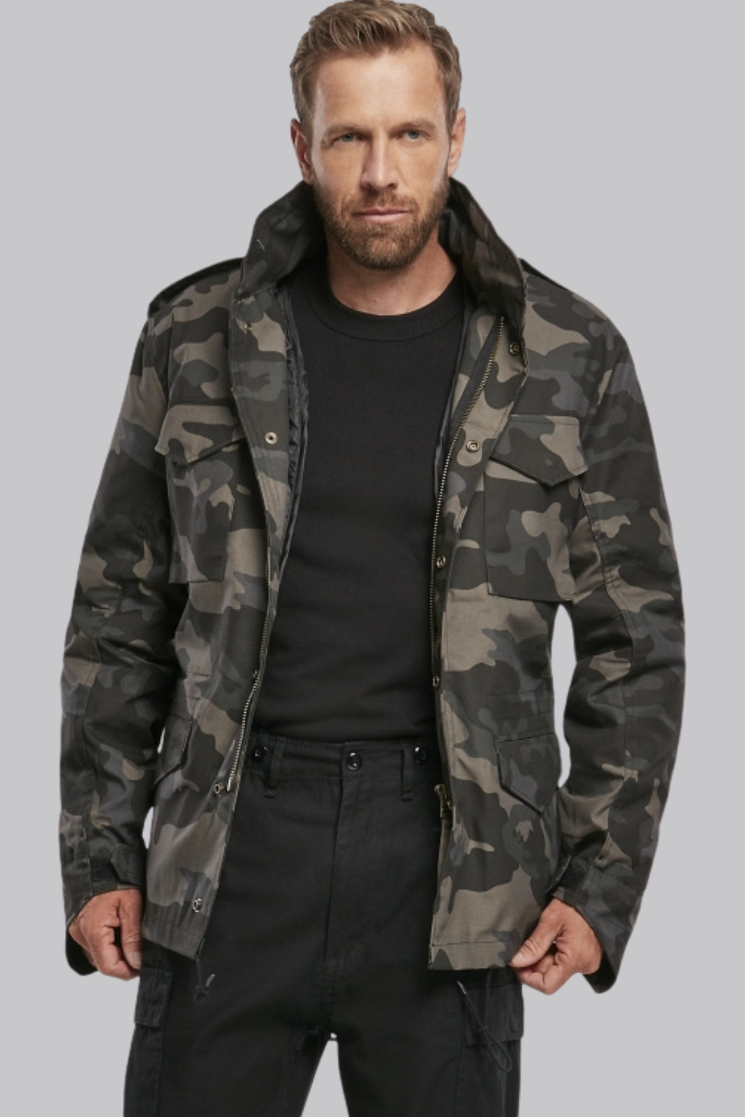 Dark Camo Windbreaker