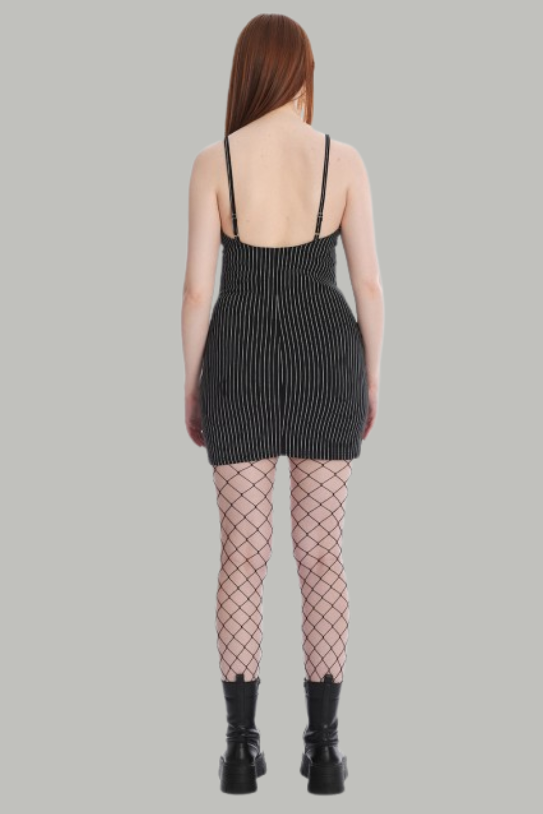 Beatriz Pinstripe Mini Dress