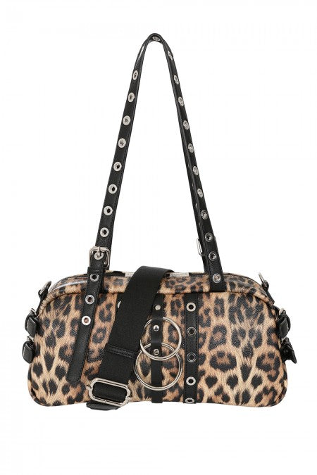 Hexy Glam Handbag Leopard