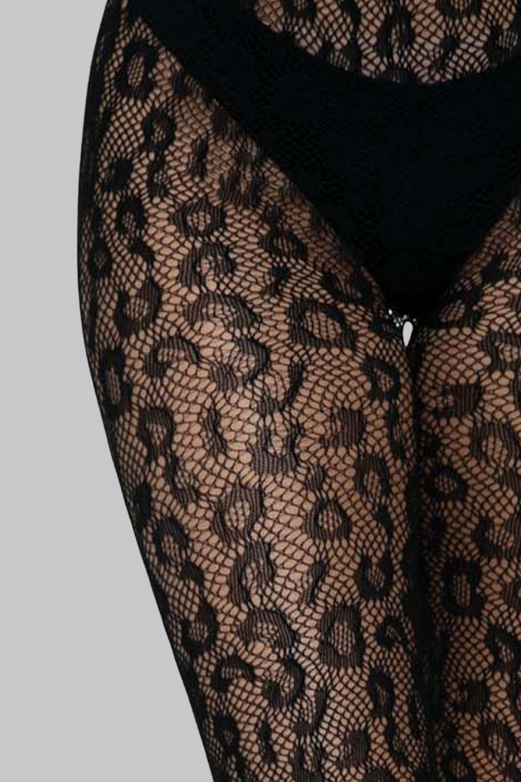 Leopard Fishnets