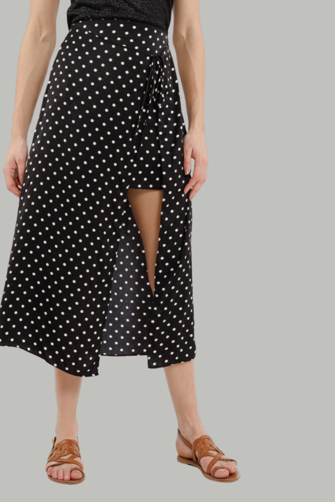 Polkadot Maxi Skirt