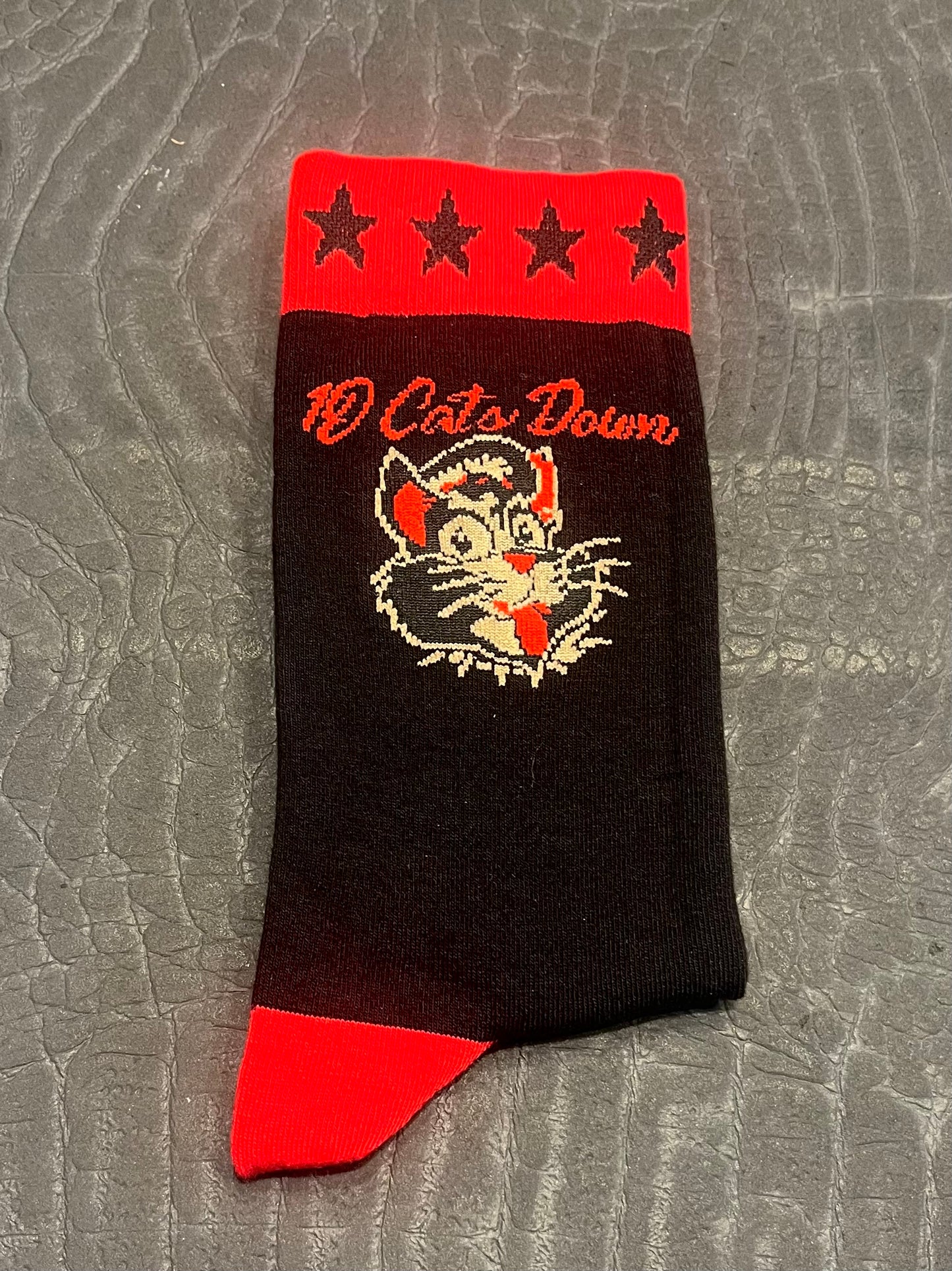 10 Cats Down Socks