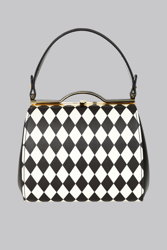 Rhona Harlequin Handbag