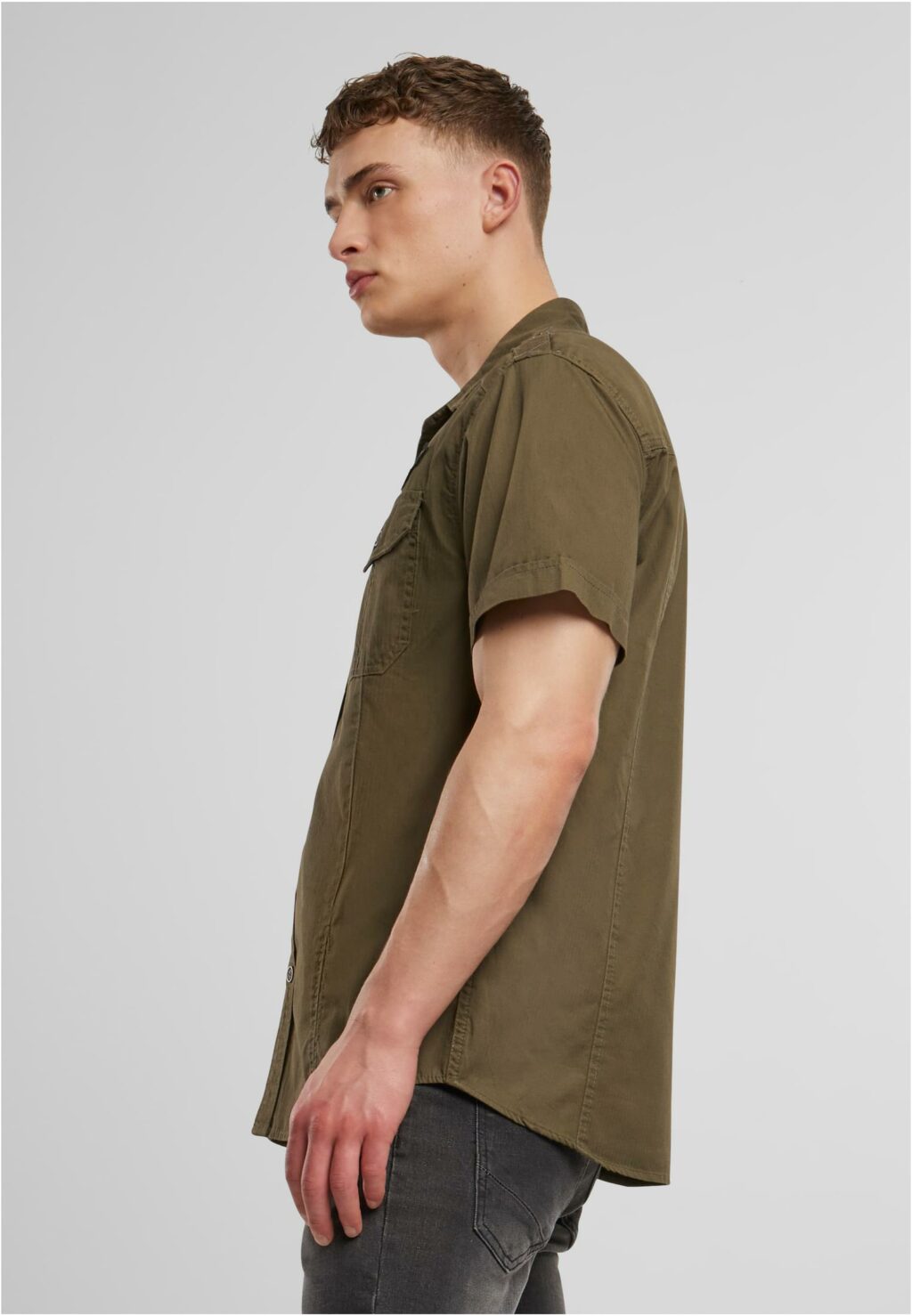 Luis Vintage Shirt Olive