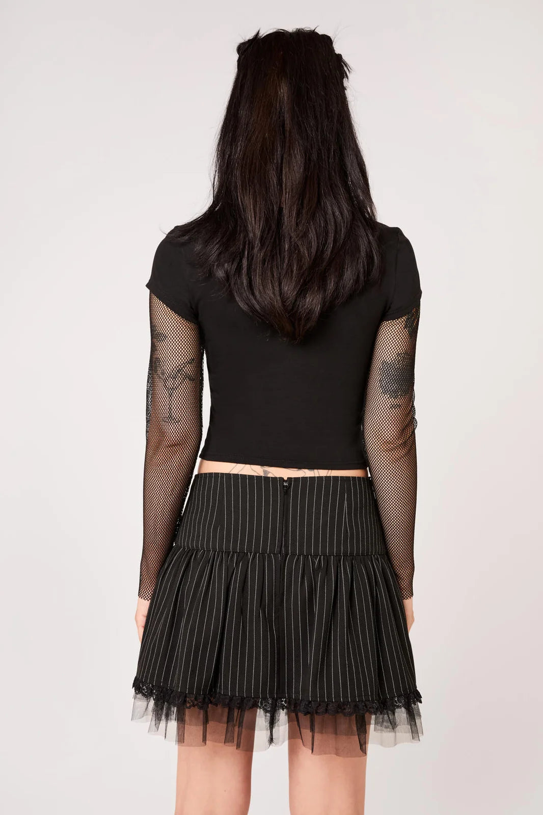 Quinzel C Pinstripe Skirt