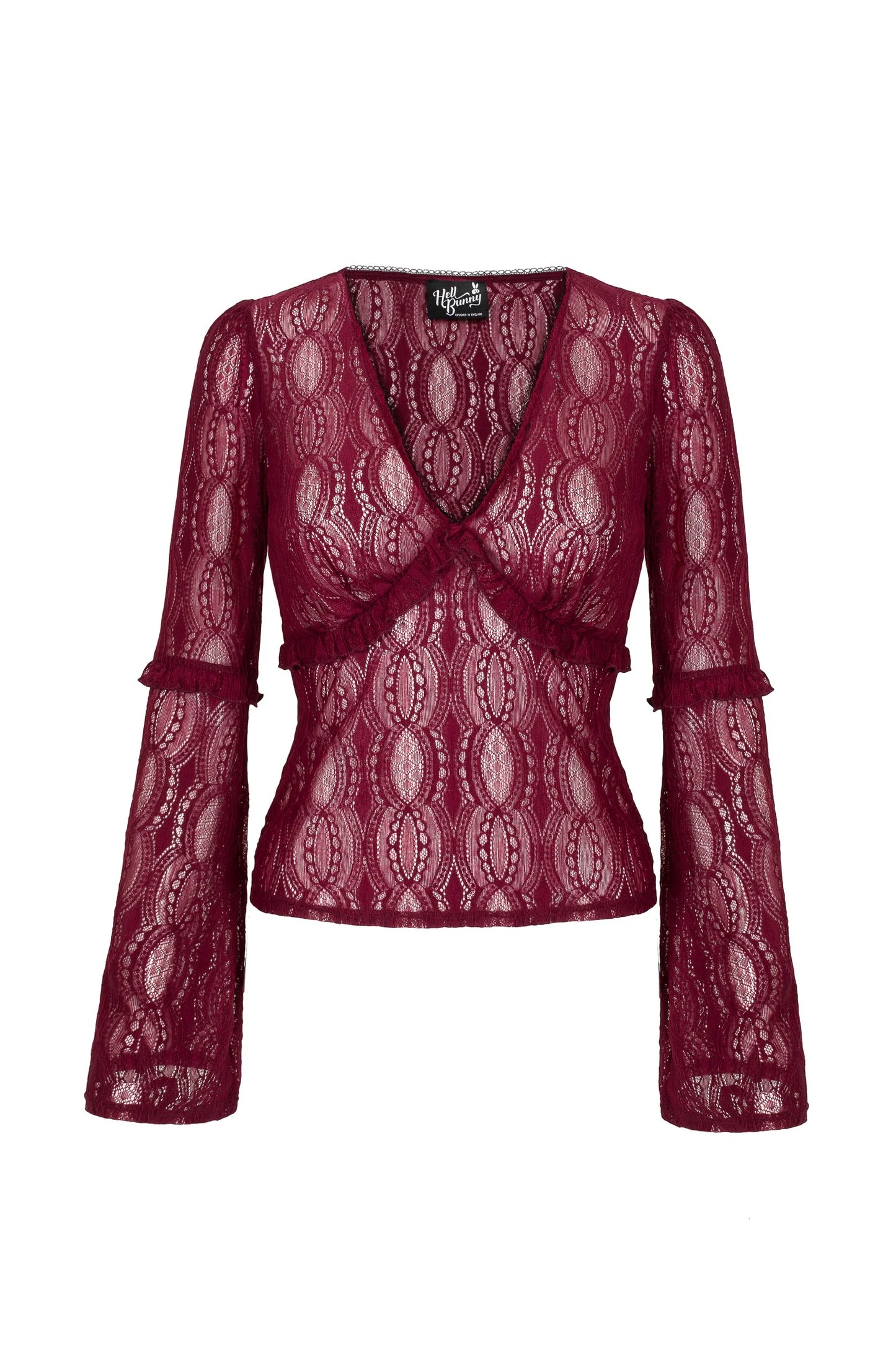 Rhea Top Burgundy