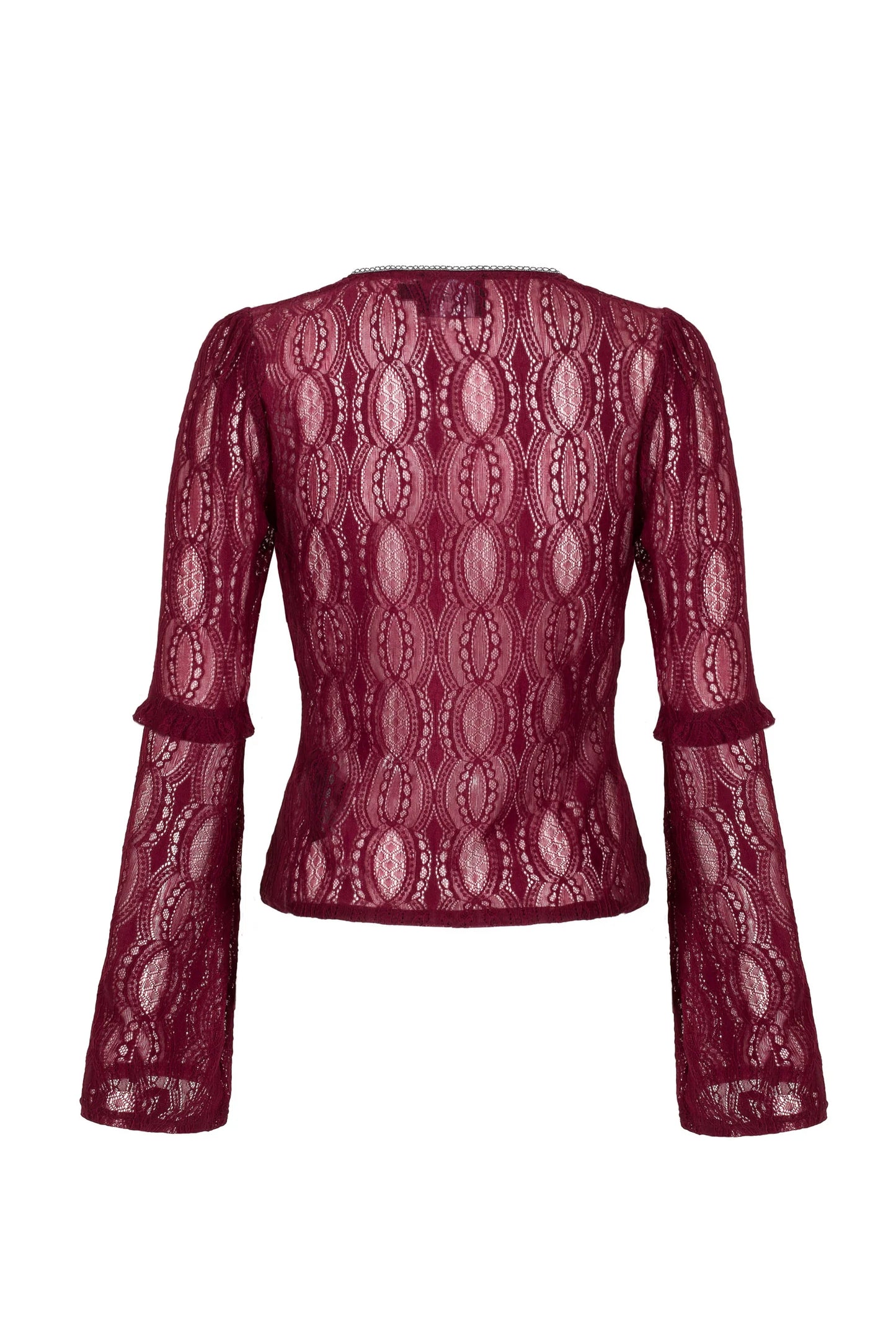 Rhea Top Burgundy