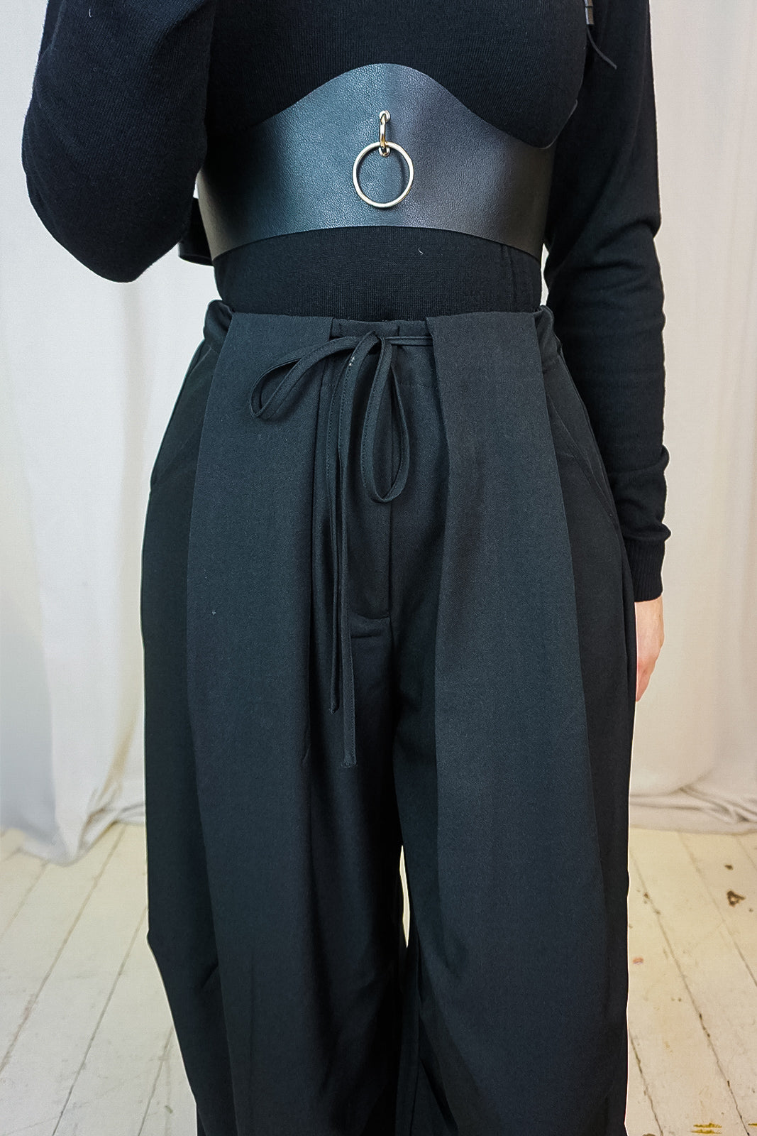 Black Opium Wide Trousers