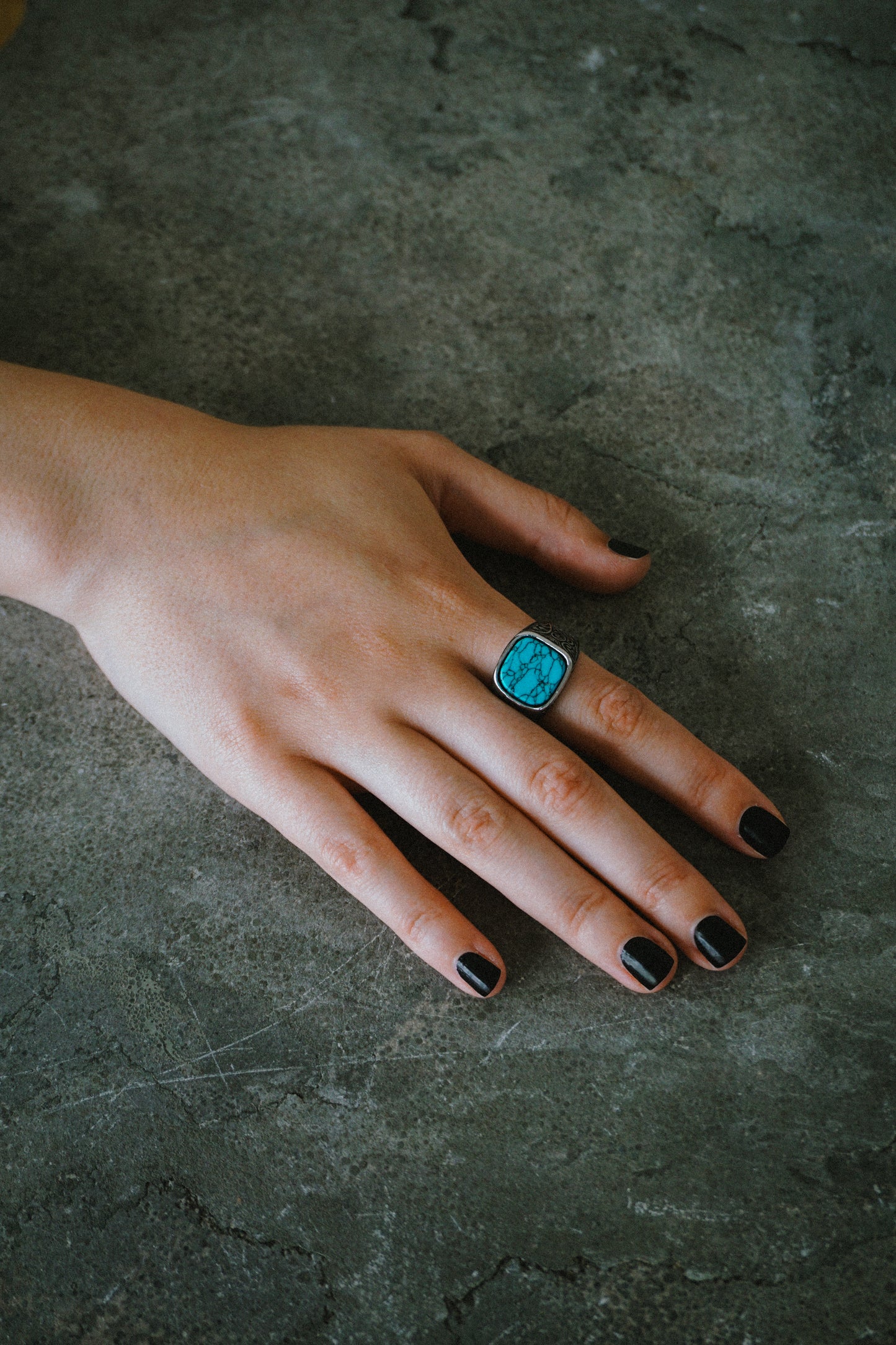 Turquoise Stone Ring