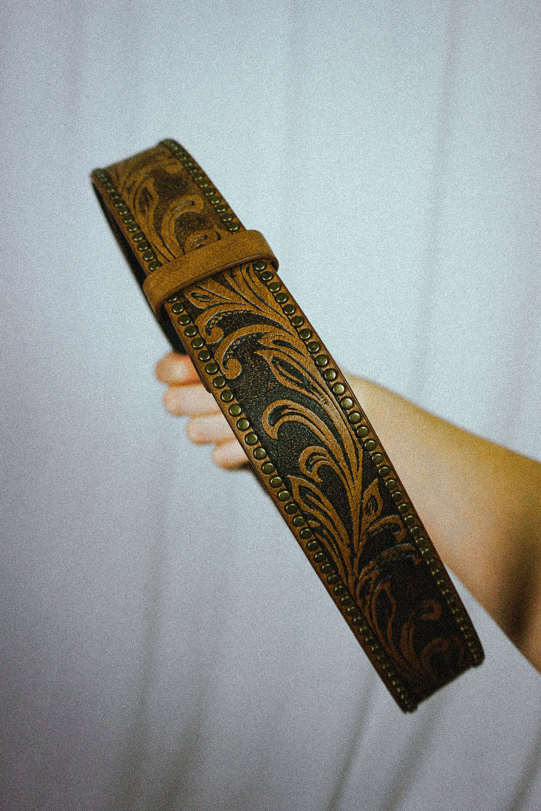 Interchangeable Belt - Western Tan