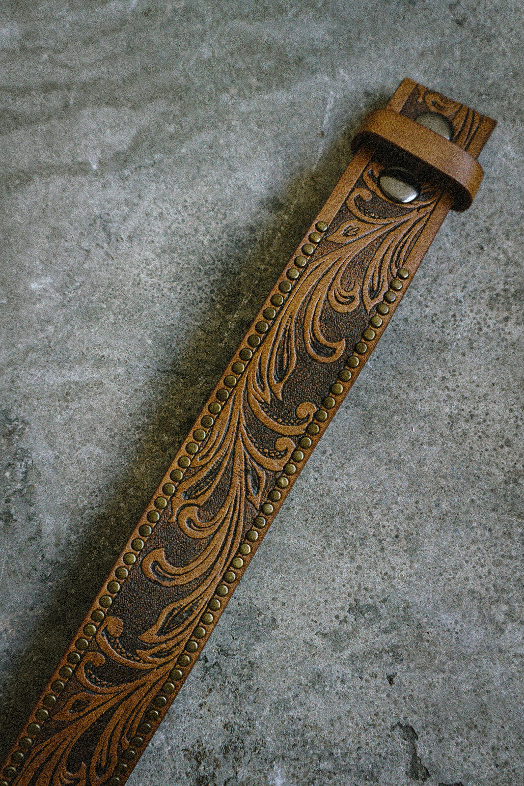 Interchangeable Belt - Western Tan