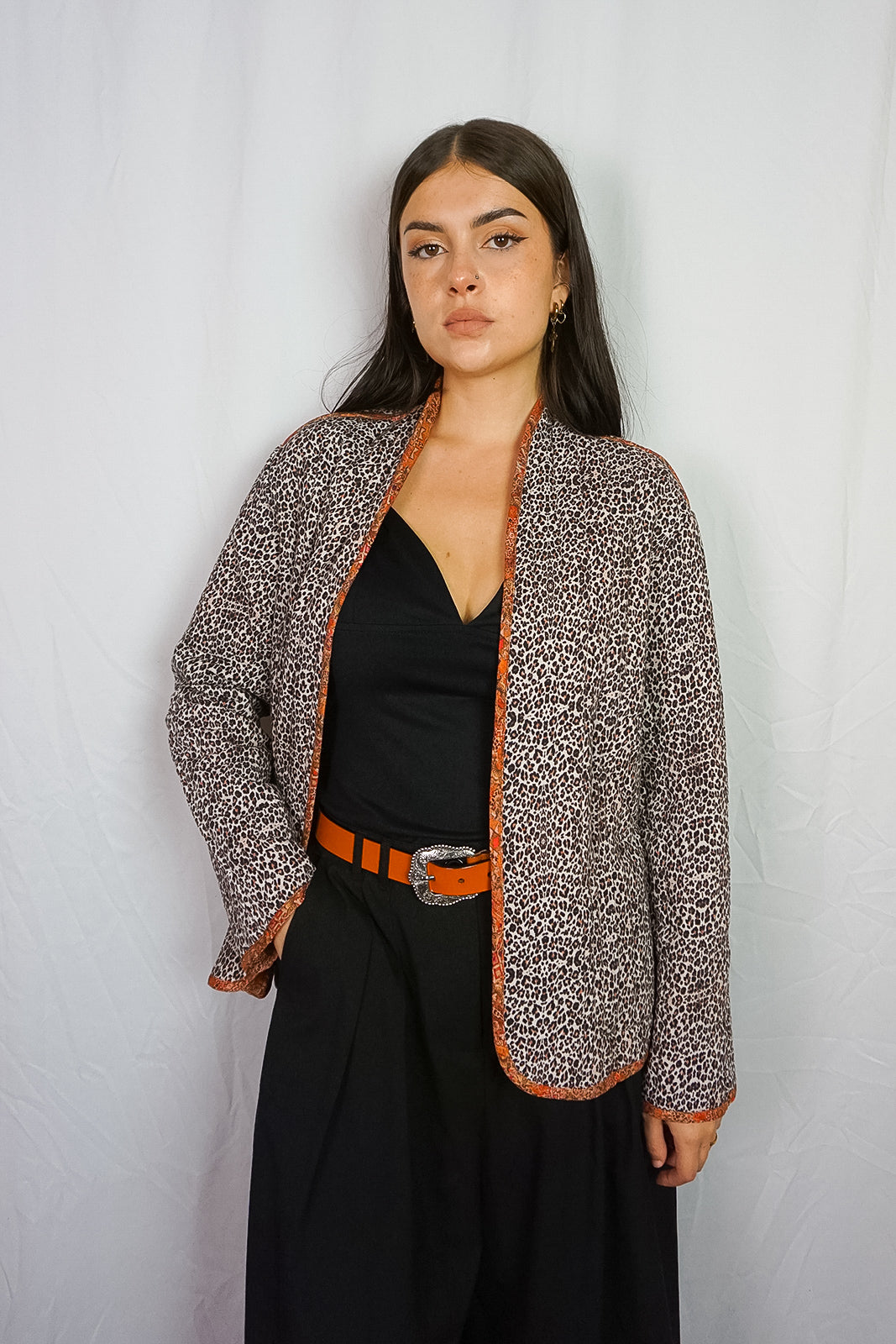 Reversible Leopard Coat
