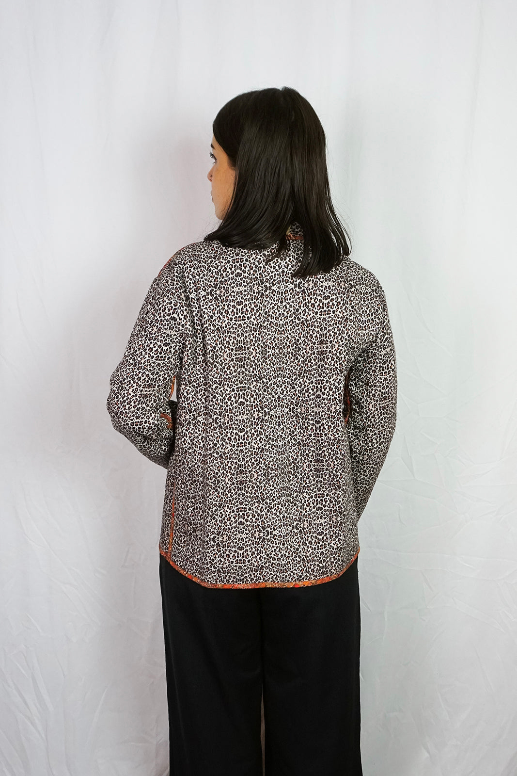 Reversible Leopard Coat