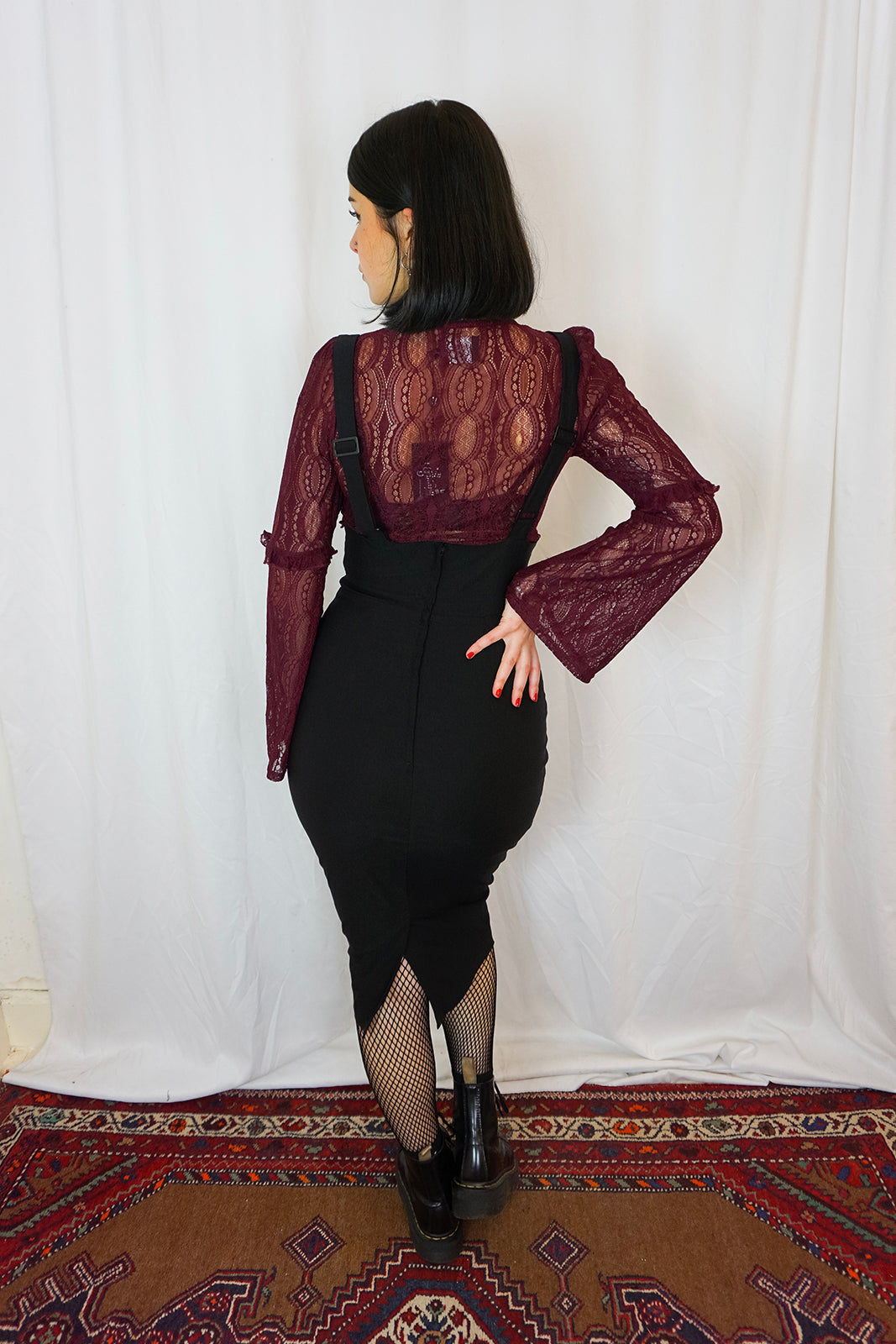 Maeve Suspender Pencil Skirt