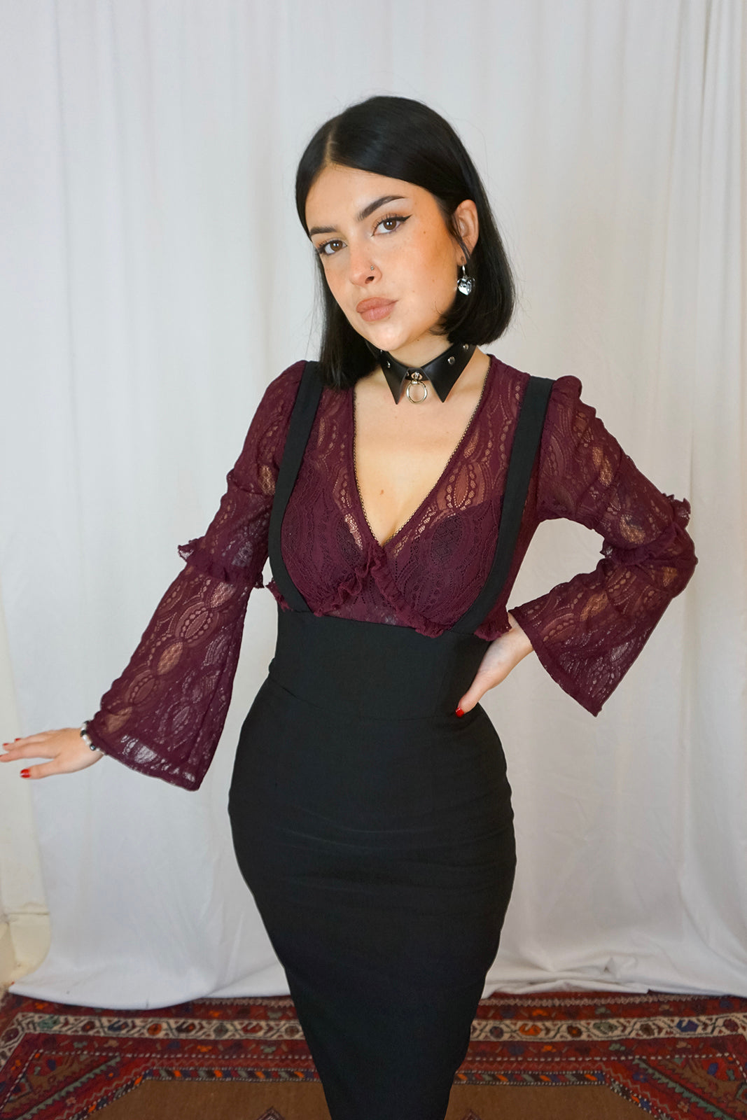 Maeve Suspender Pencil Skirt