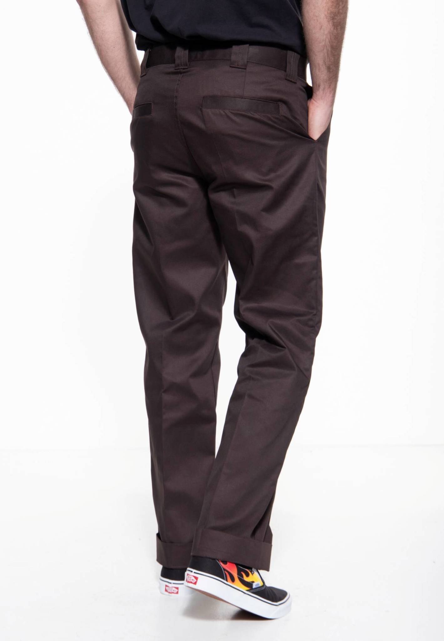 Classic Worker Pants Dark Brown