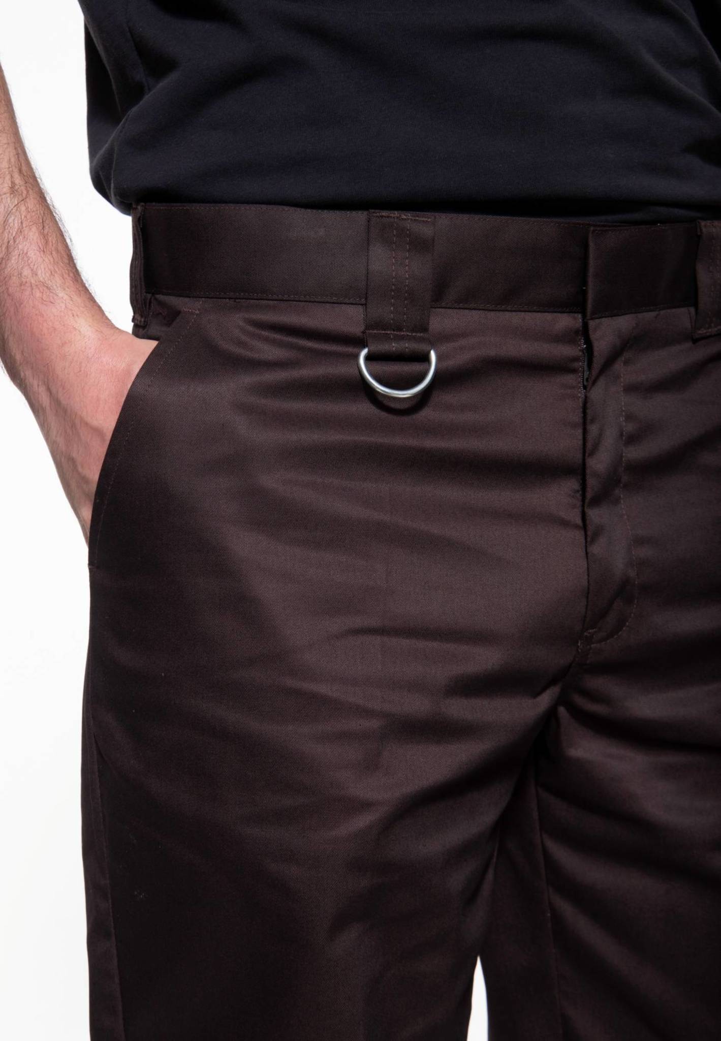 Classic Worker Pants Dark Brown