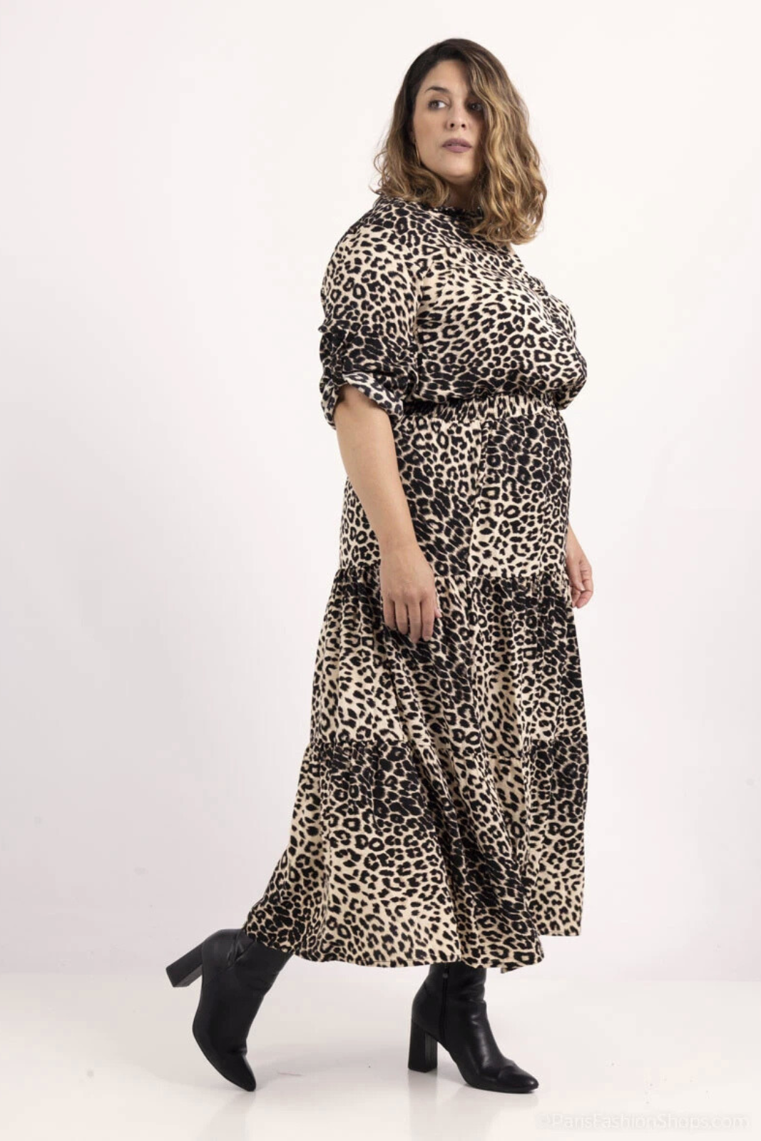Leopard Maxi Skirt