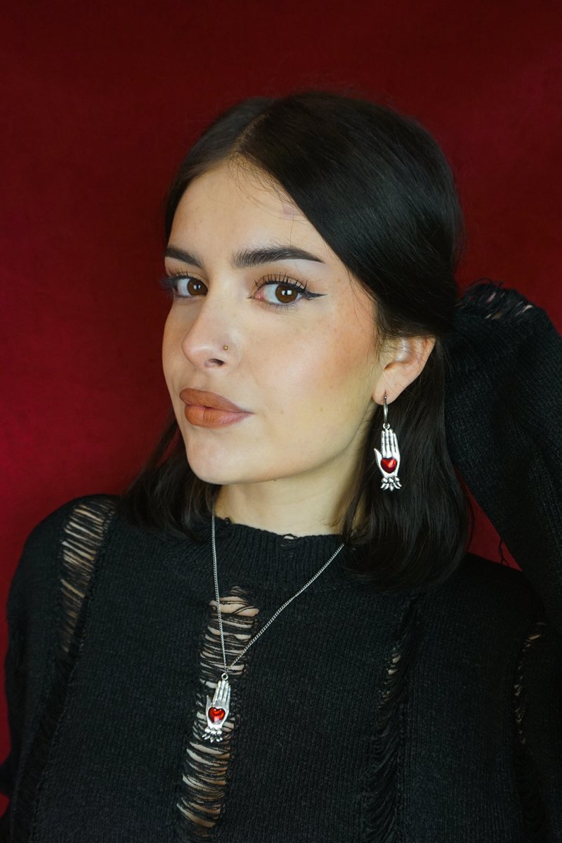 Antverpia Earrings Small - Earrings - House of Bones Jewelry