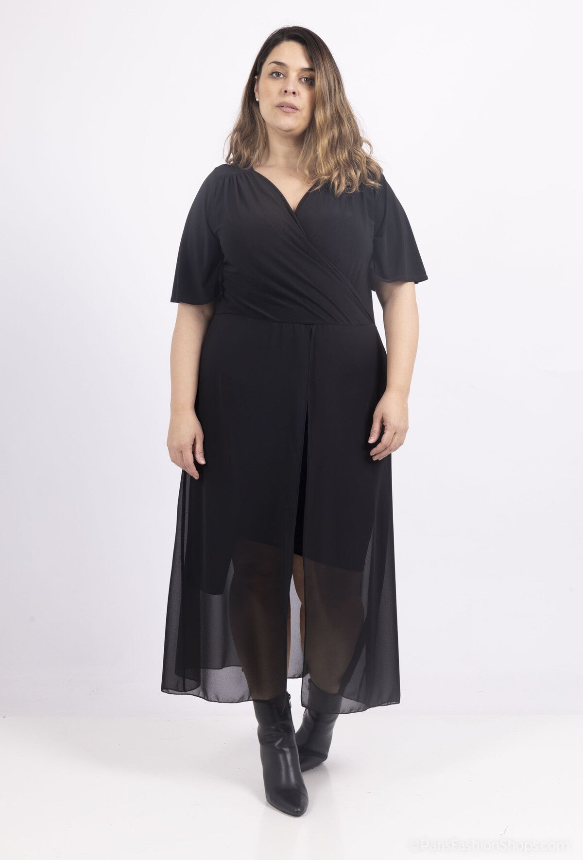 Layered Mesh Jumpsuit