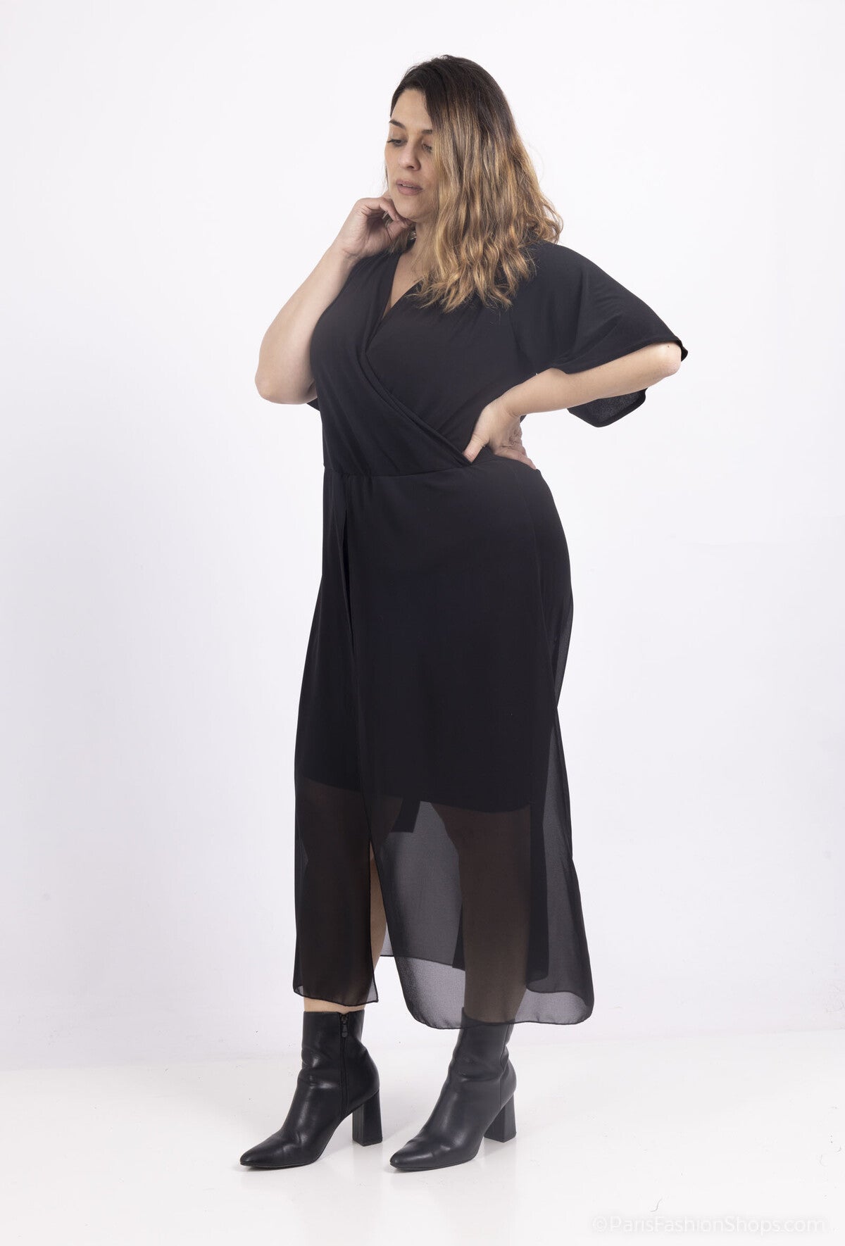 Layered Mesh Jumpsuit