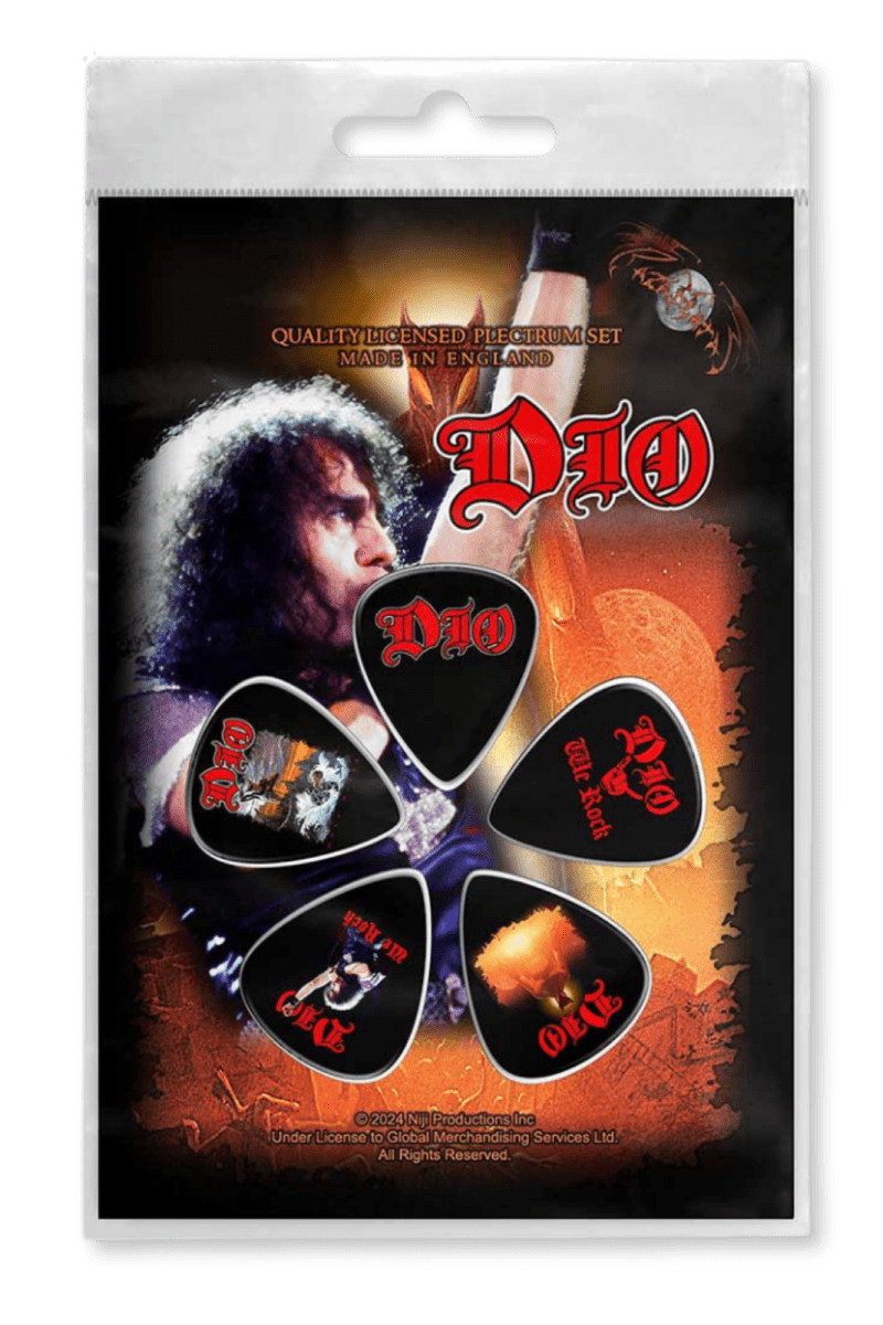 Dio Plectrum Pack - Accessories - Official Merchandise