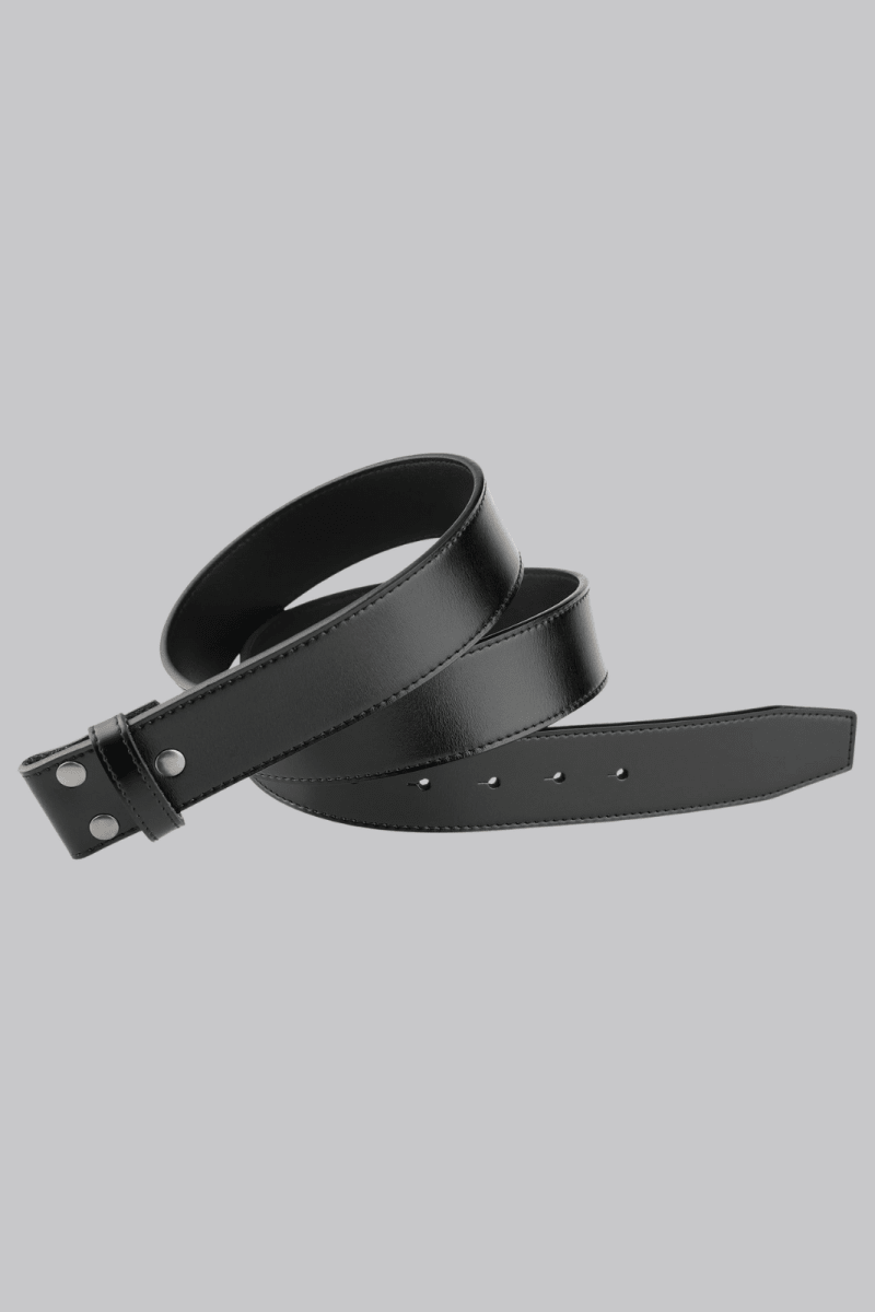 Interchangeable Belt - Smooth Black - Belts - HOB