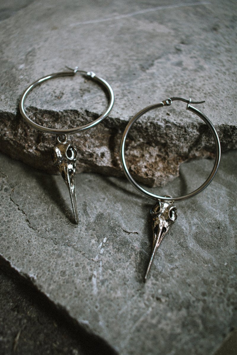 Lita earrings Big - Earrings - House of Bones Jewelry