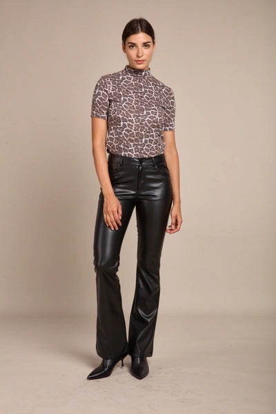 Leather Flares