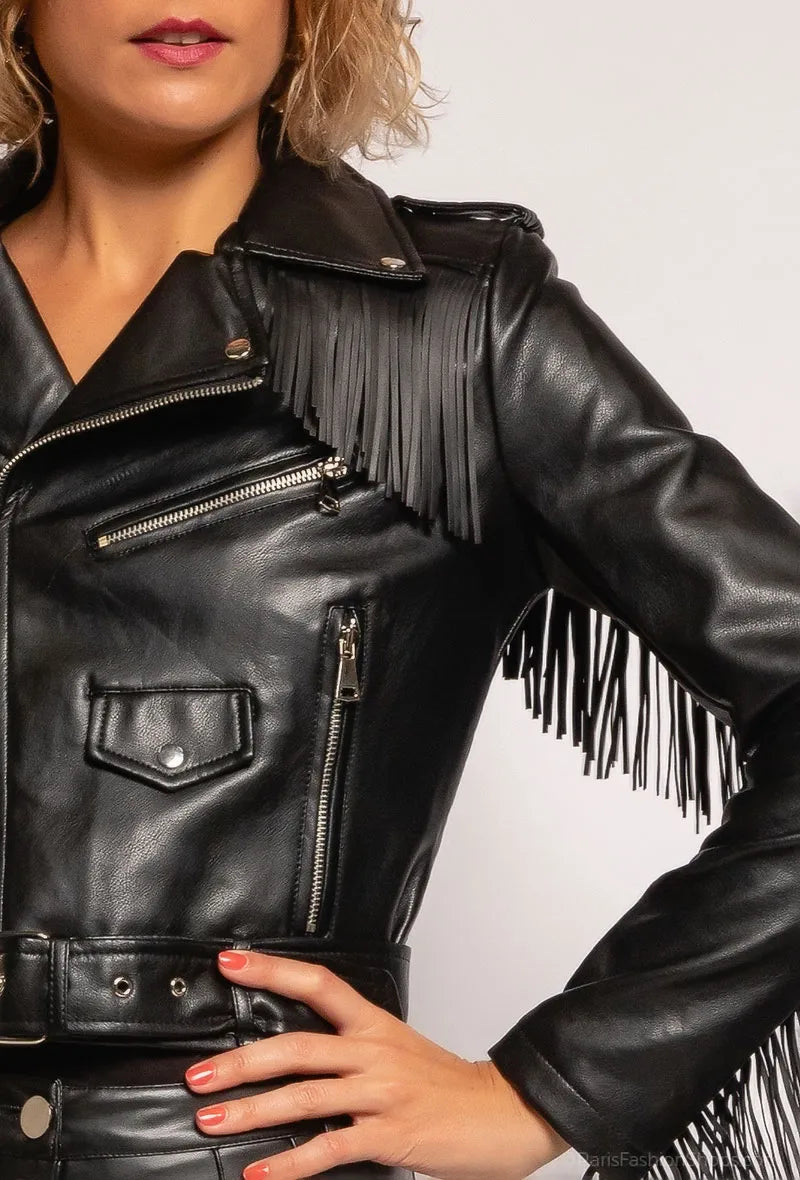 Fringed Perfecto Jacket