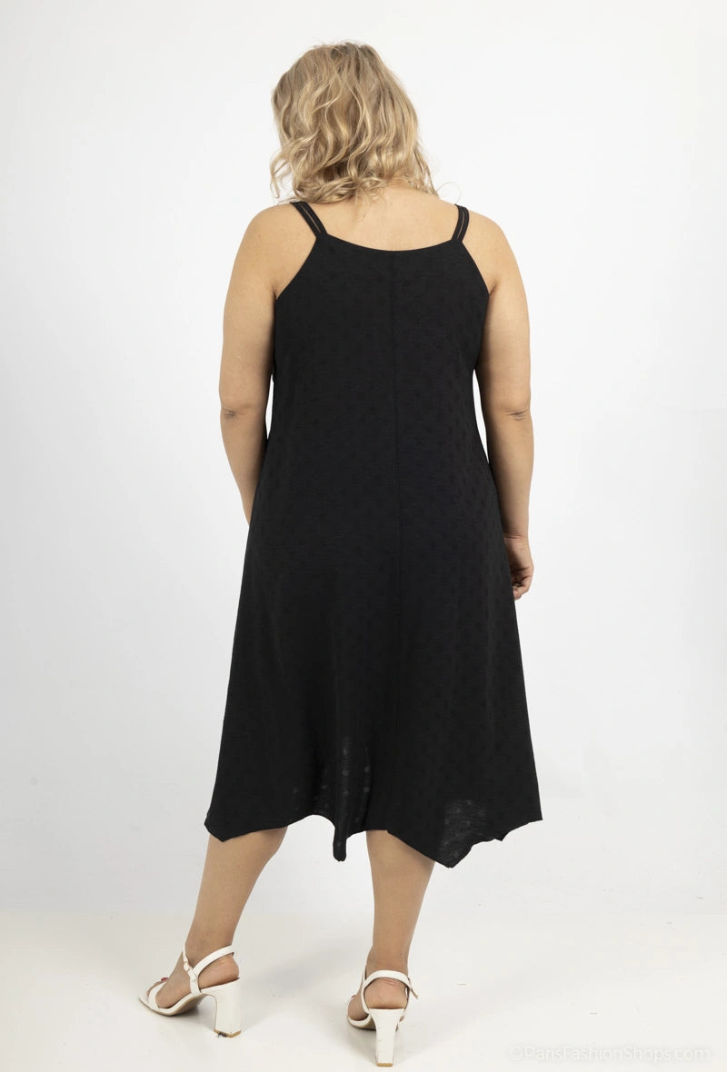 Strappy Polkadot Dress