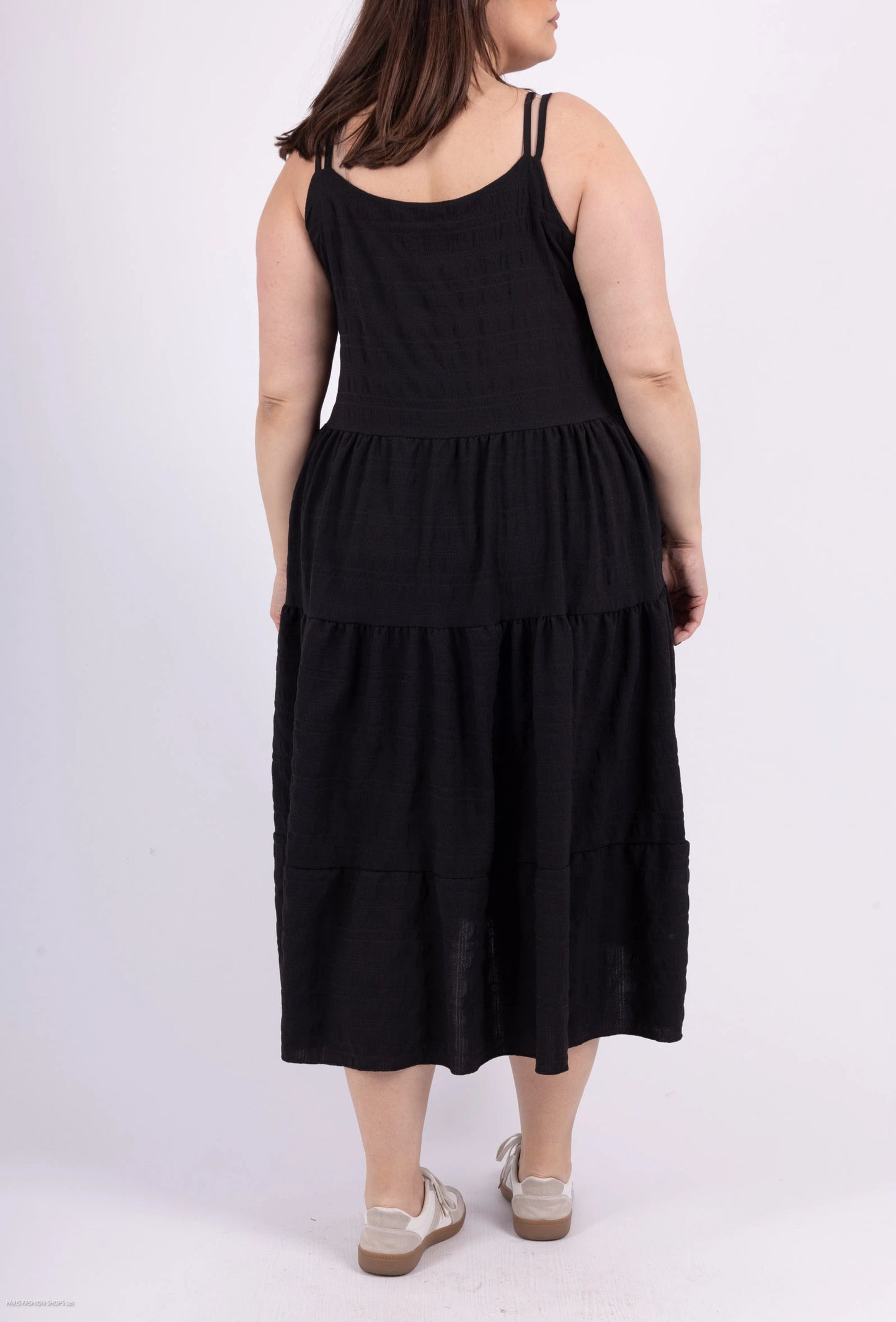 Curvy Maxi Dress Black