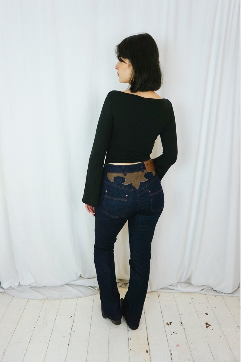 Sadie Western Bootcut Jeans - Trousers - Queen Kerosin