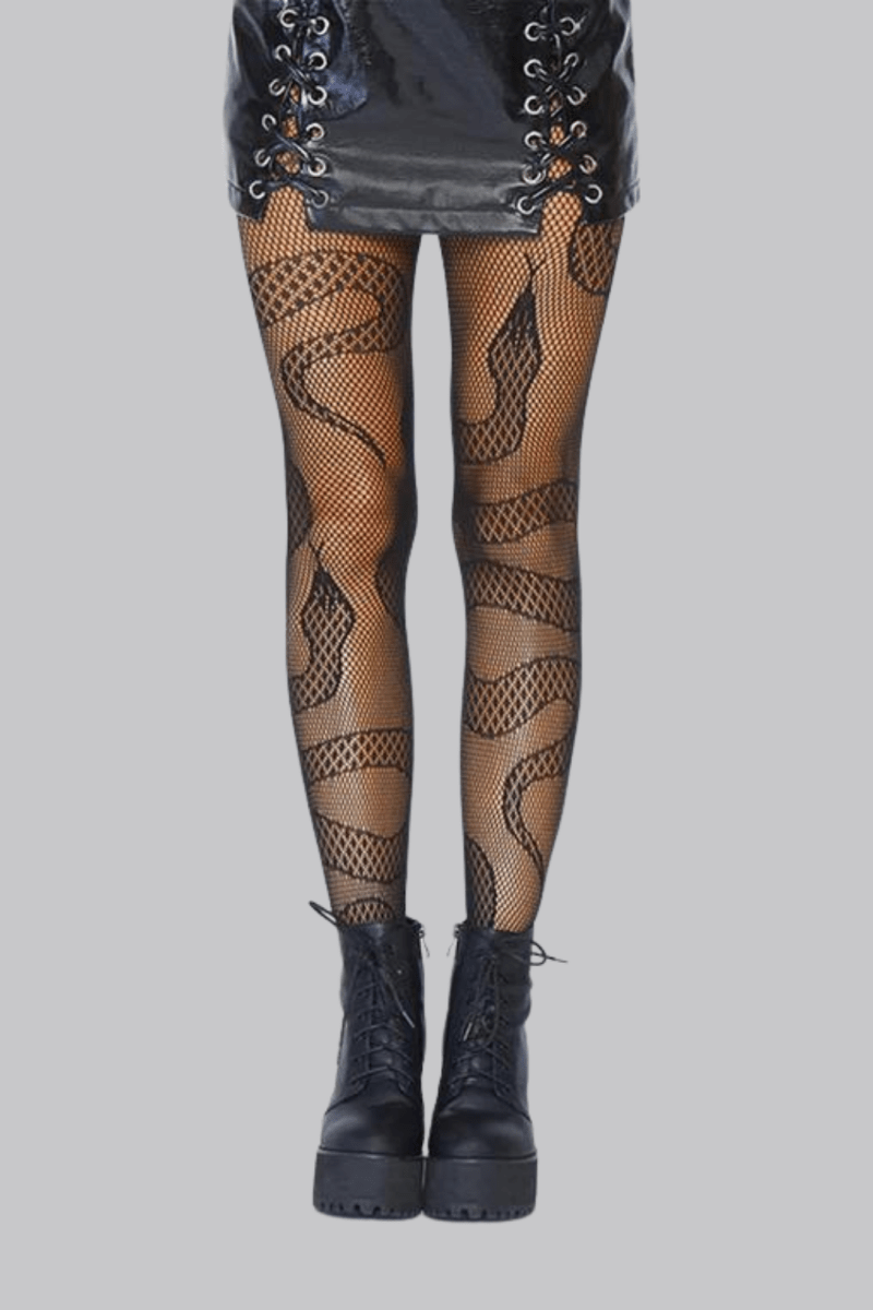 Snake Net Tights - Tights - Leg Avenue
