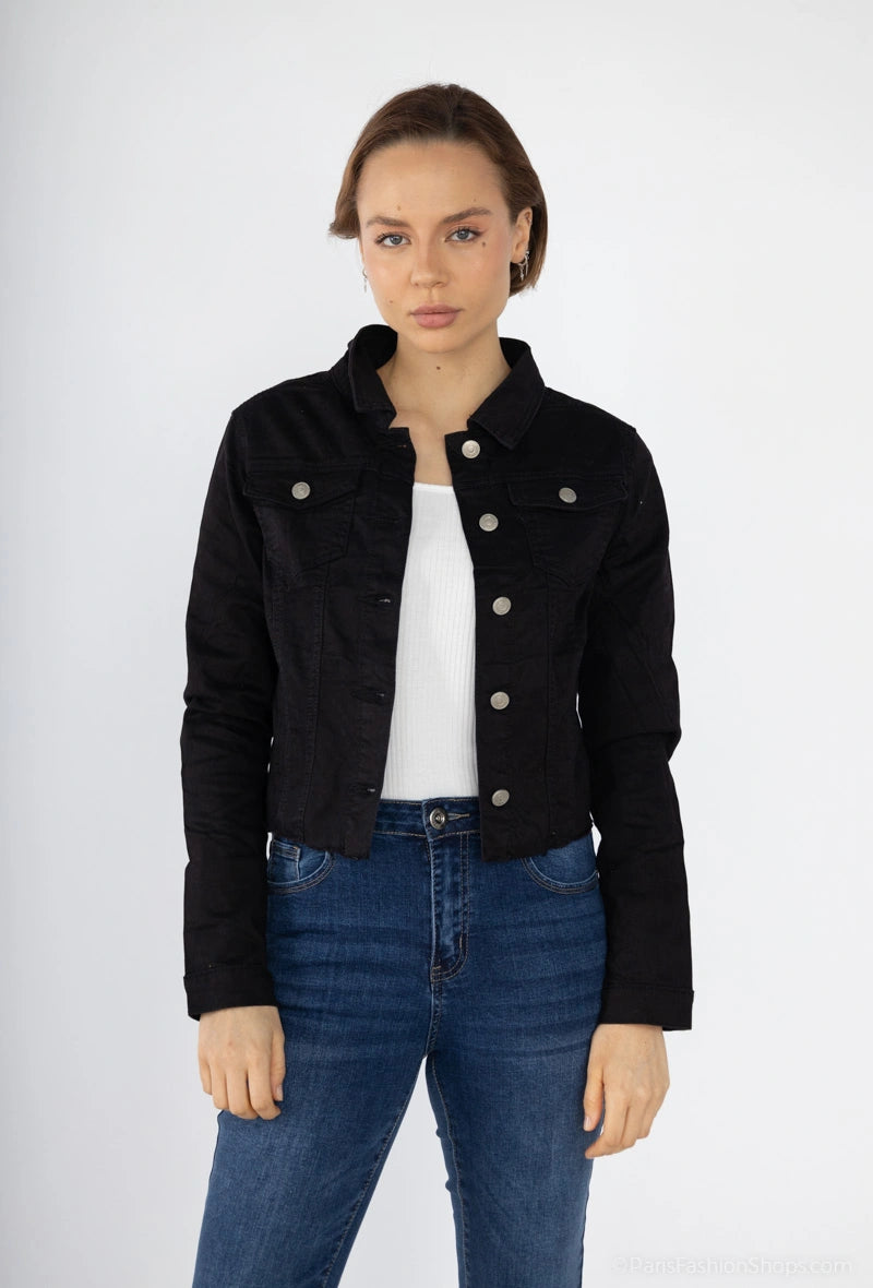 Black Denim Jacket