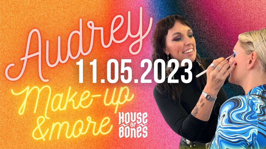 HOUSE OF BONES INVITES | AUDREY MAKE-UP AND MORE