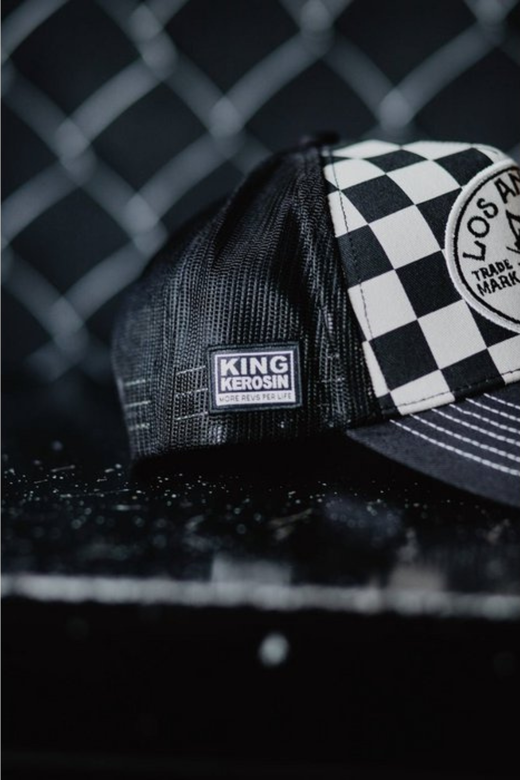 Los Angeles Checkered Cap
