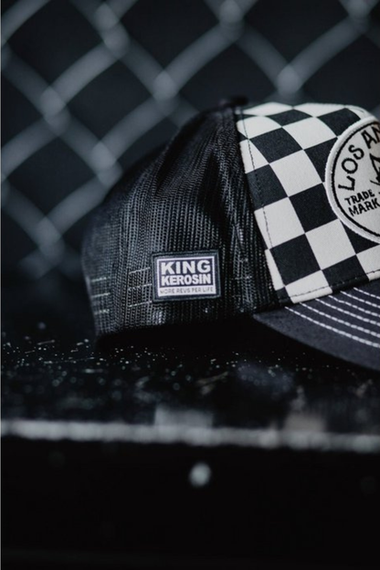 Los Angeles Checkered Cap