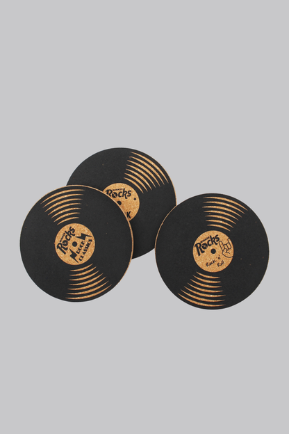 Rocks Cork Coaster Set of 6