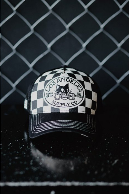 Los Angeles Checkered Cap