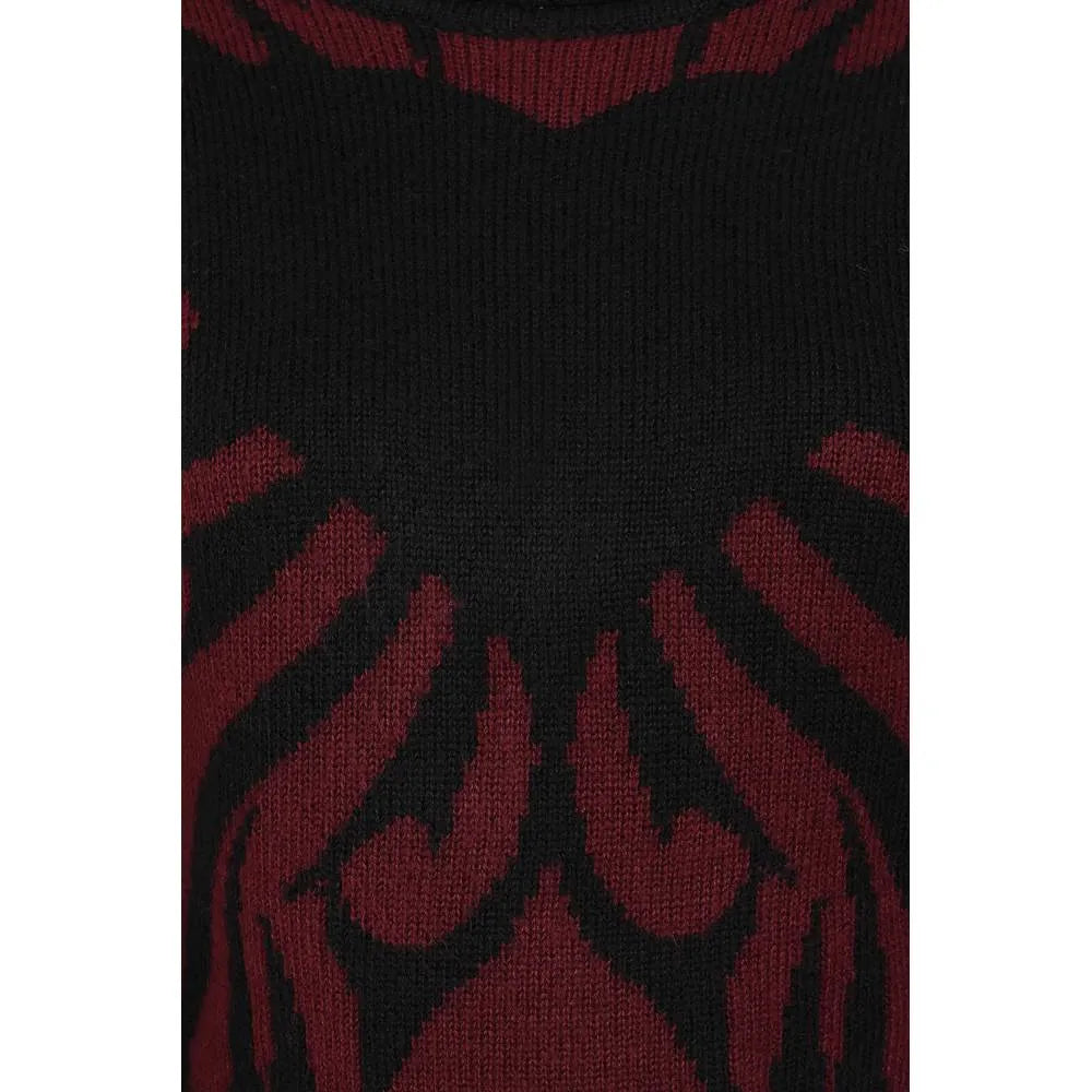 Toxic Love Jumper Burgundy