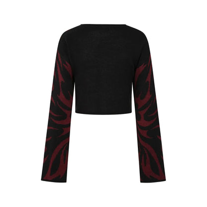 Toxic Love Jumper Burgundy
