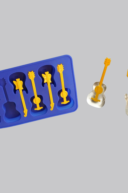 Rockin' guitar ice cubes