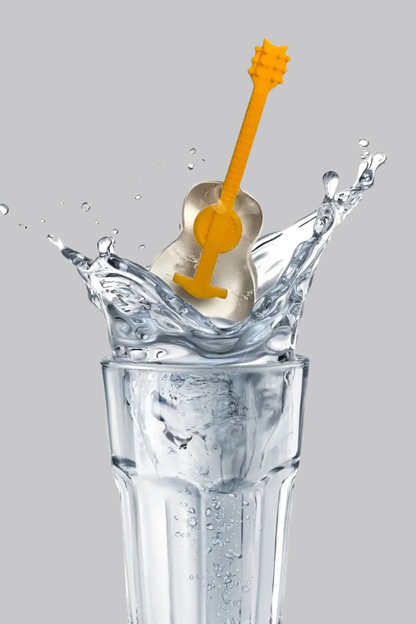 Rockin' guitar ice cubes