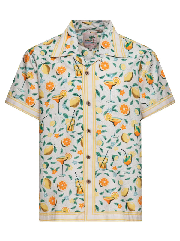 Citrus Cocktail Hawaiian Shirts