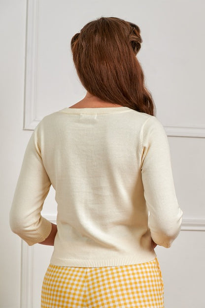 Marlan Lemon Cardigan