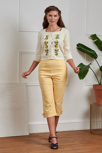 Marlan Lemon Cardigan