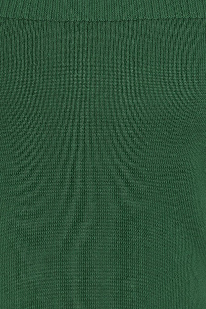 Lavinia Knitted Top Green